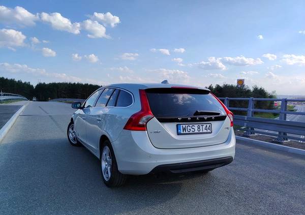 Volvo V60 cena 25500 przebieg: 315000, rok produkcji 2012 z Warszawa małe 29